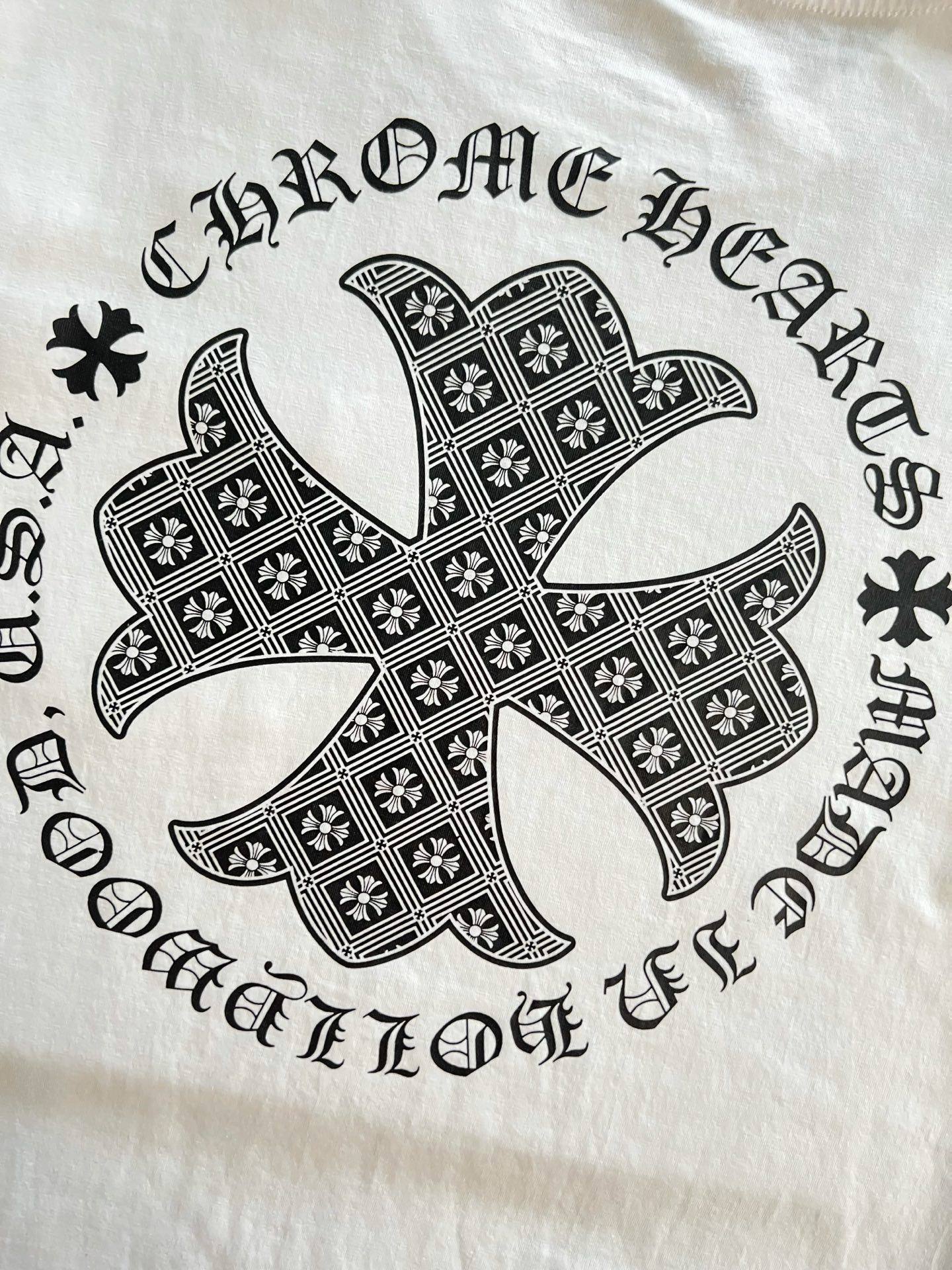 Chrome Hearts 반팔/민소매 블랙/화이트