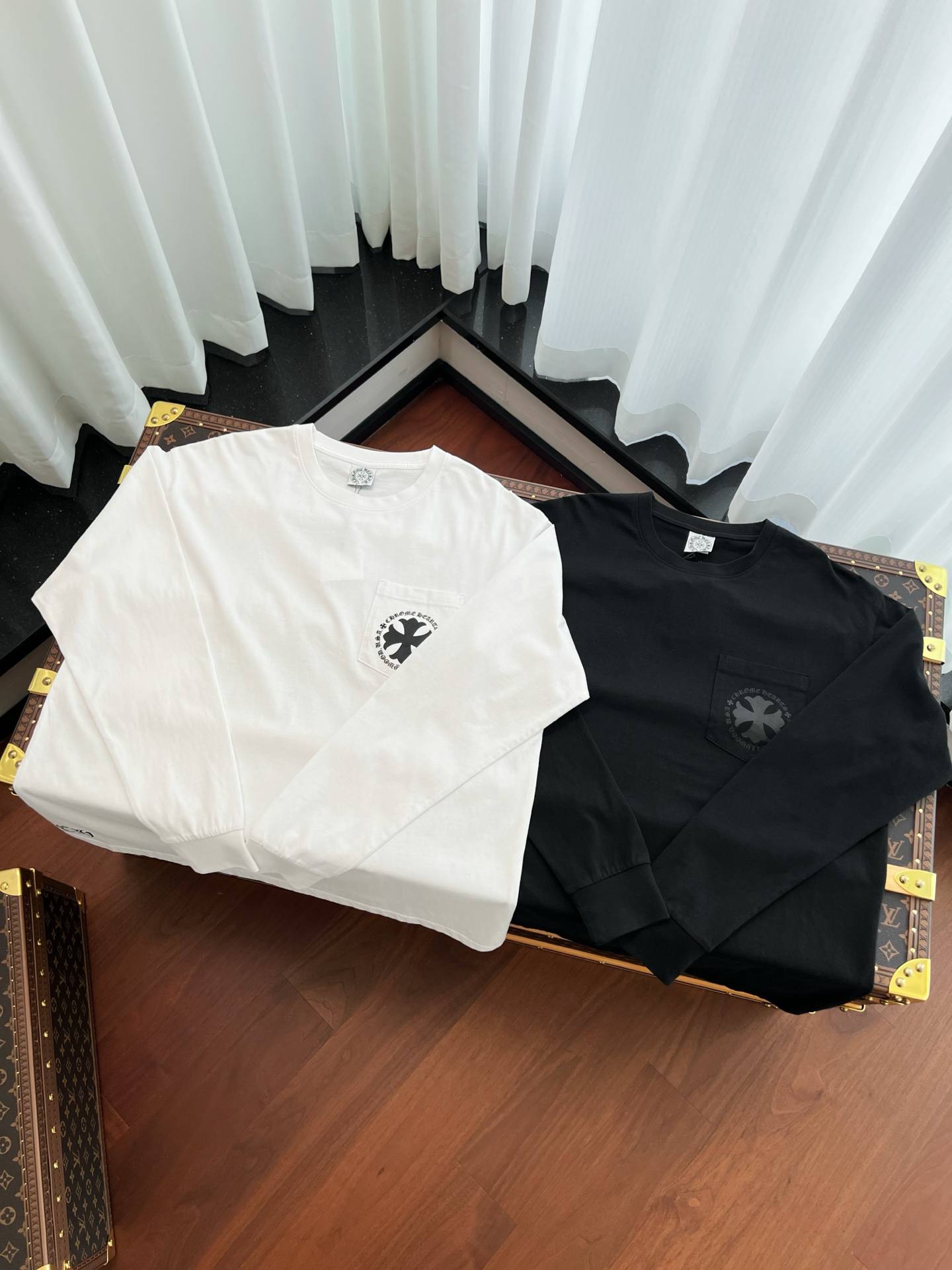 Chrome Hearts 반팔/민소매 블랙/화이트