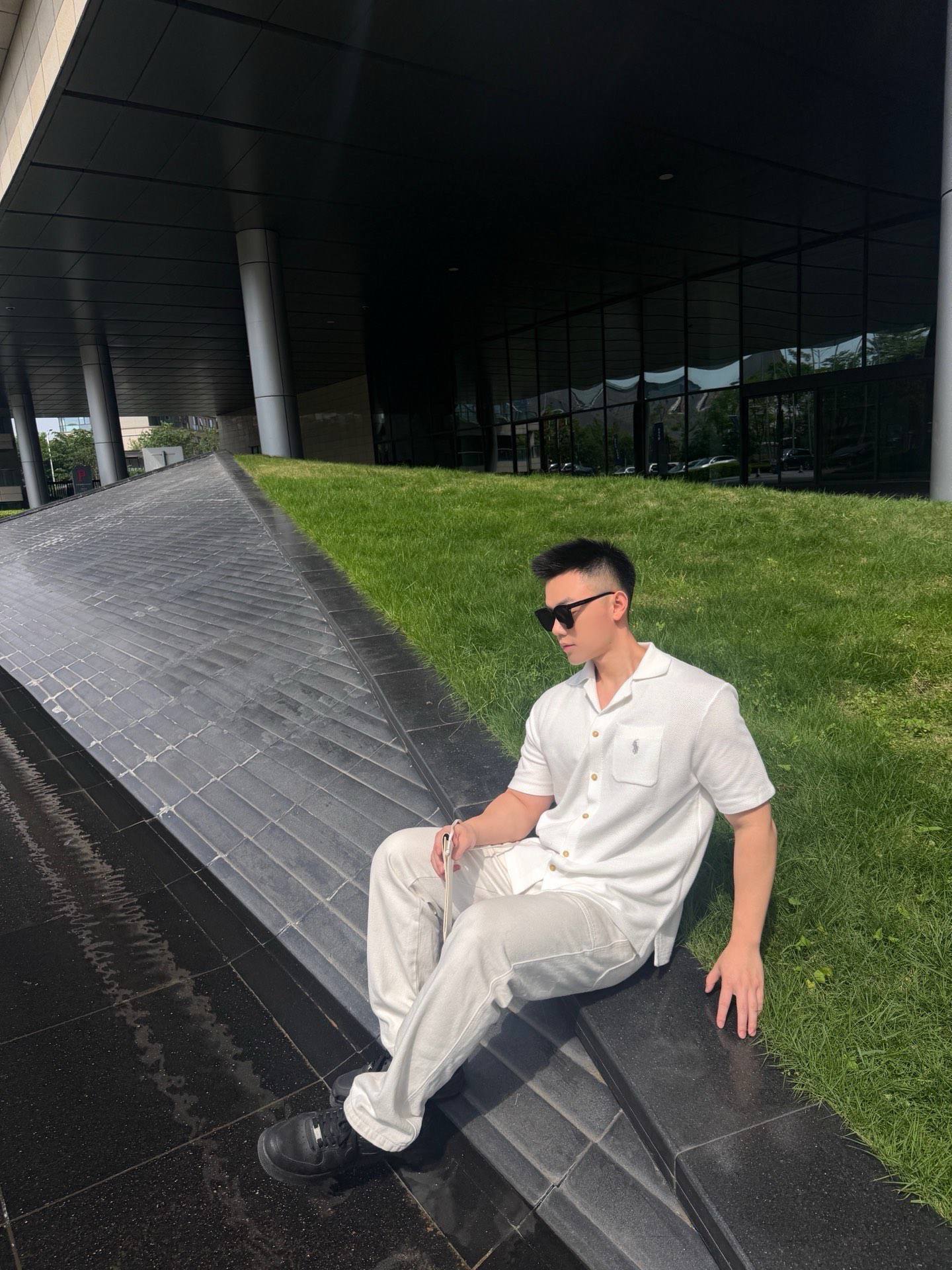 Ralph Lauren 셔츠 블랙/화이트