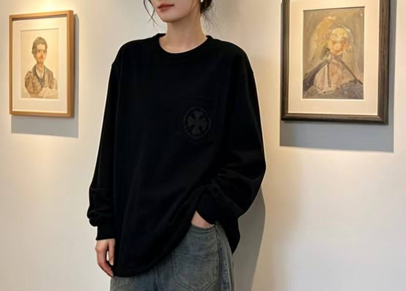 Chrome Hearts 반팔/민소매 블랙/화이트