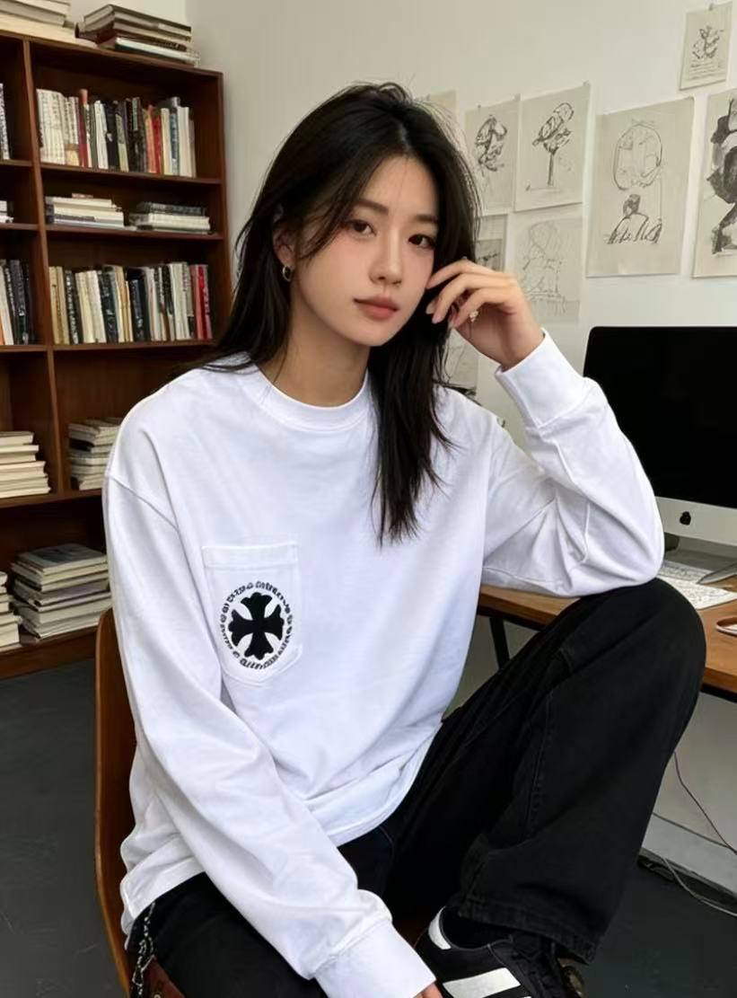 Chrome Hearts 반팔/민소매 블랙/화이트