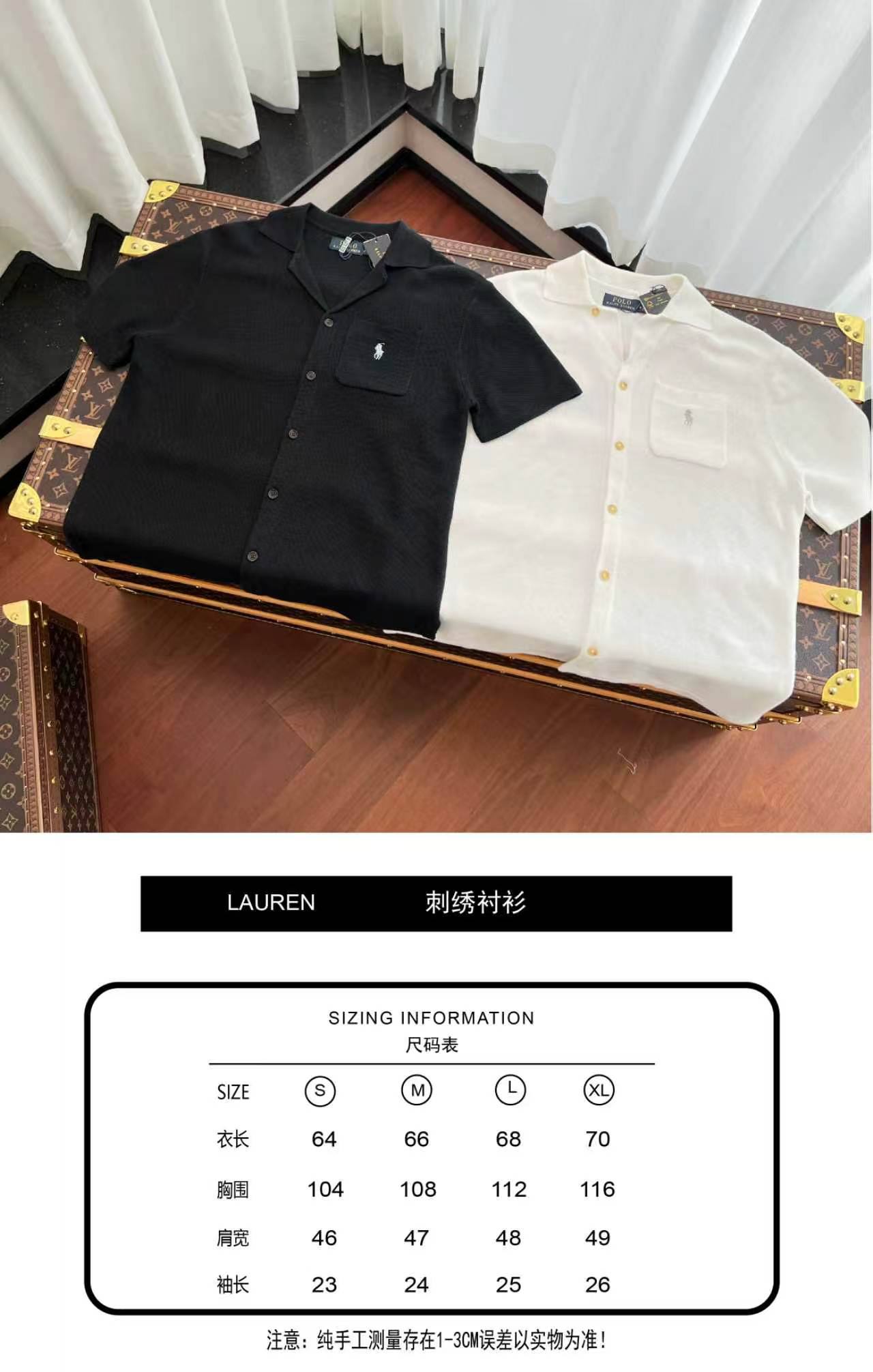 Ralph Lauren 셔츠 블랙/화이트