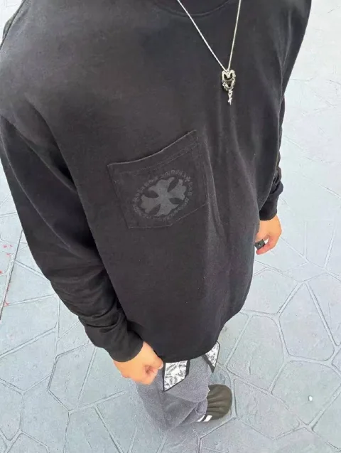 크롬하츠 프린팅 롱슬리브 긴팔 티셔츠 (2 COLOR)