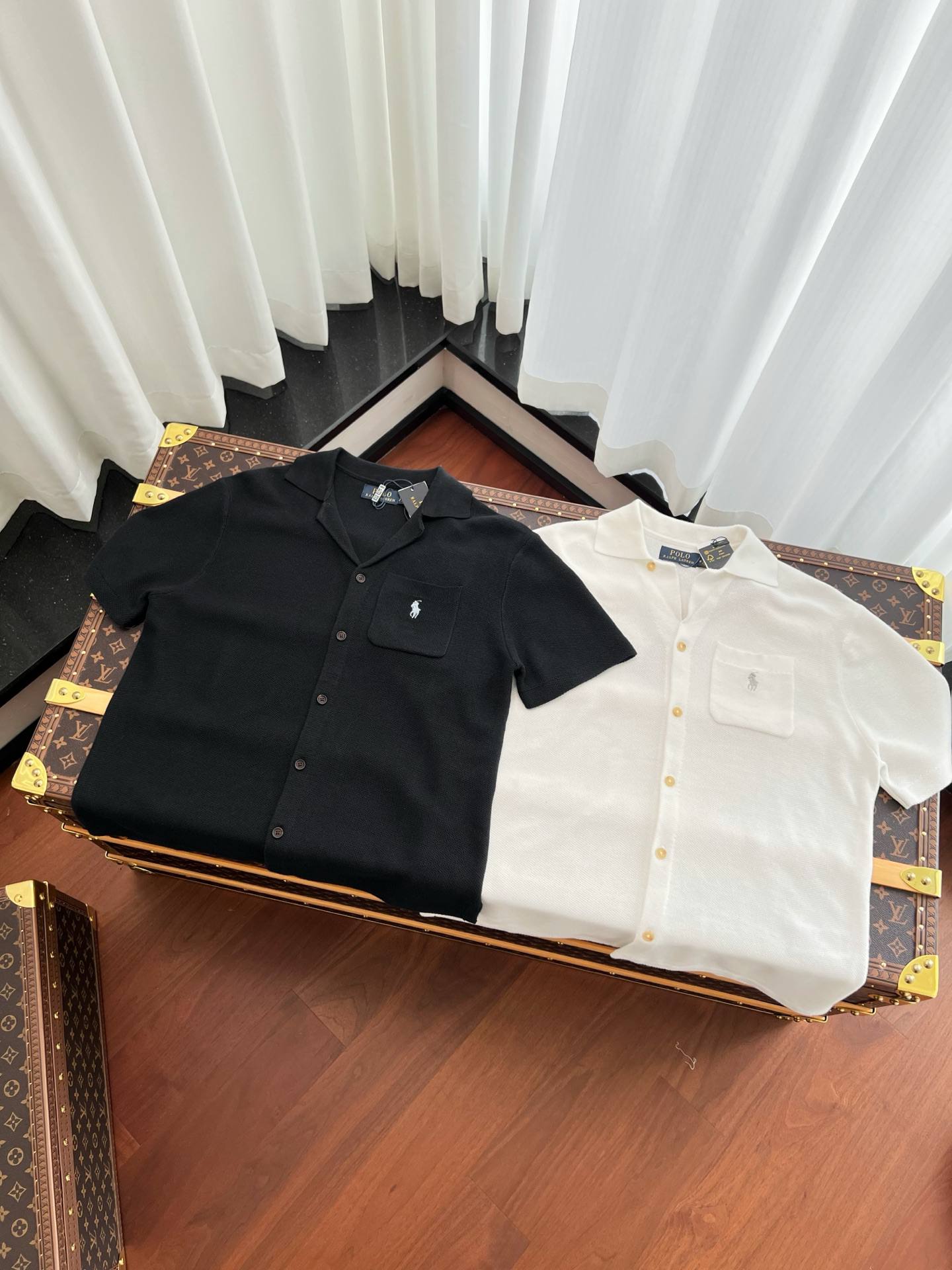 Ralph Lauren 셔츠 블랙/화이트